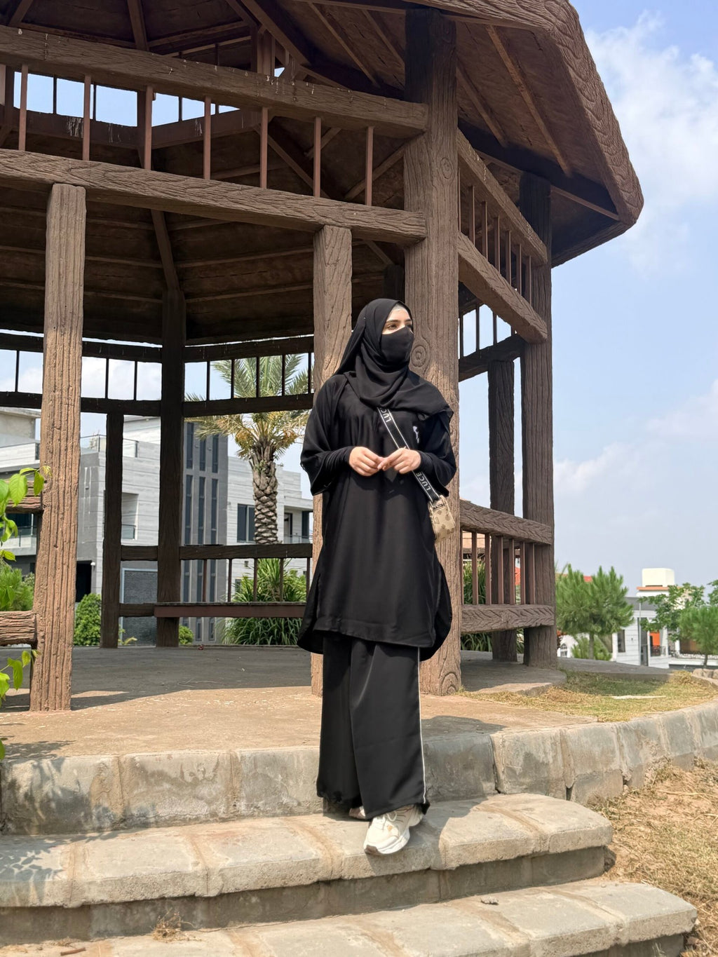 Modest Activewear 3-piece Hoodie Set