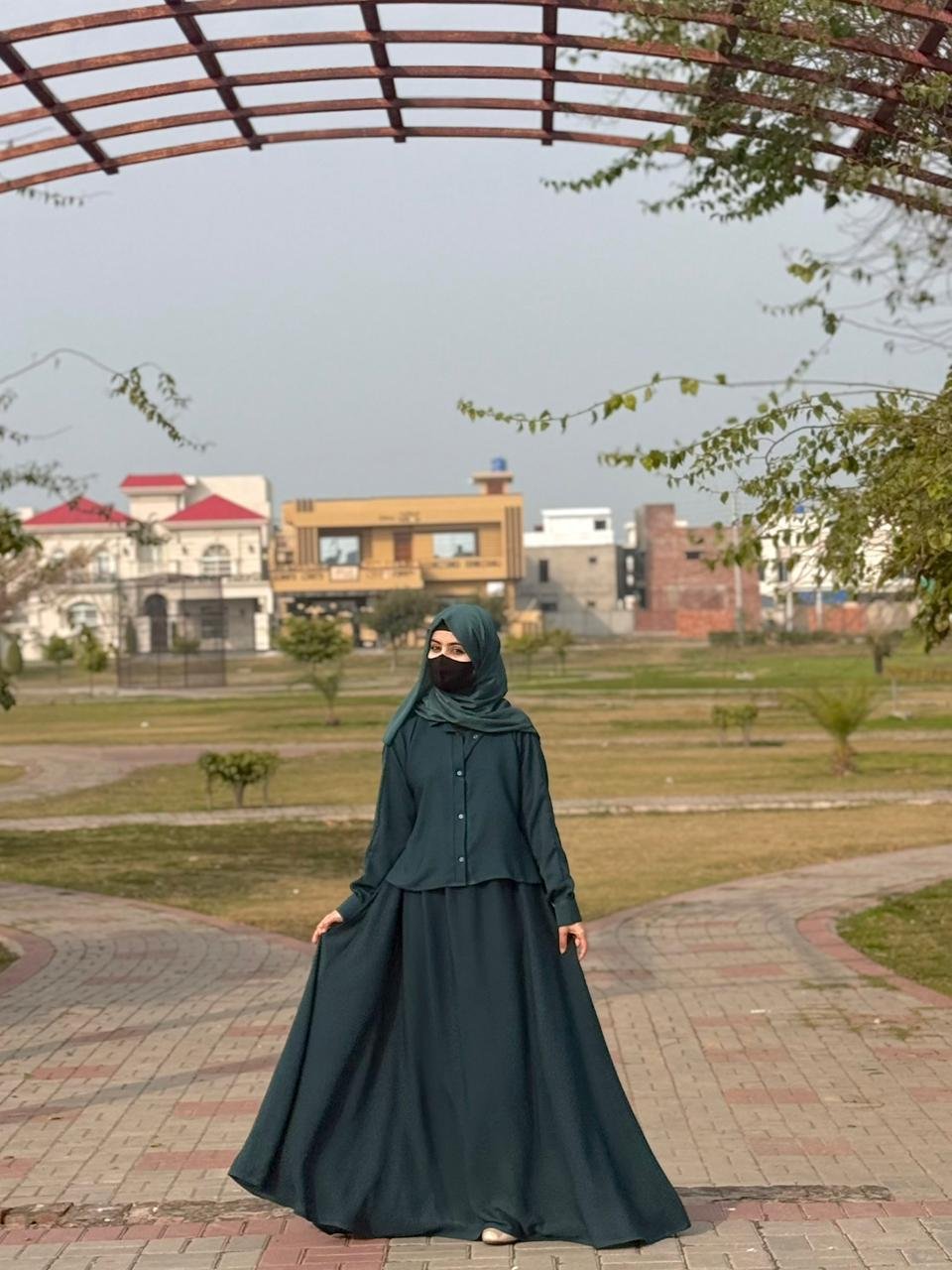 Zinc Co-ord Abaya Set