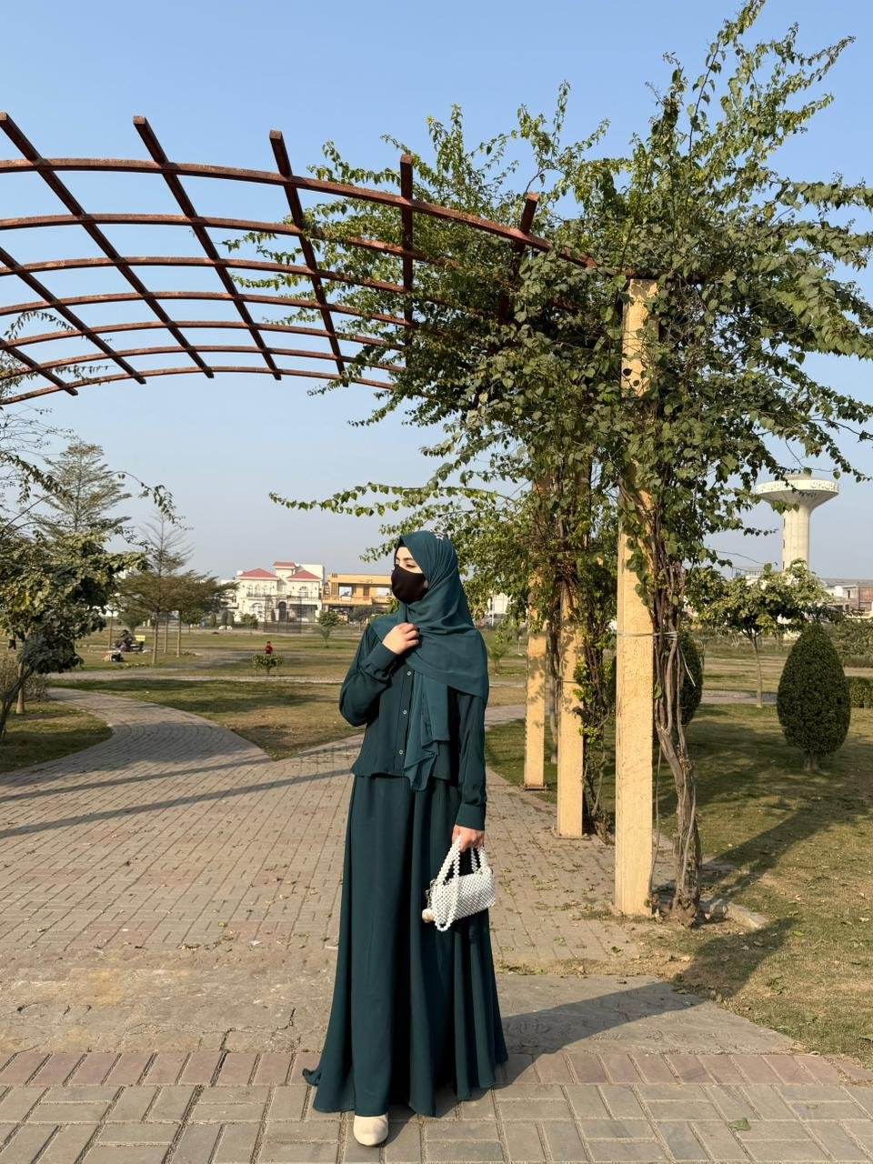 Zinc Co-ord Abaya Set