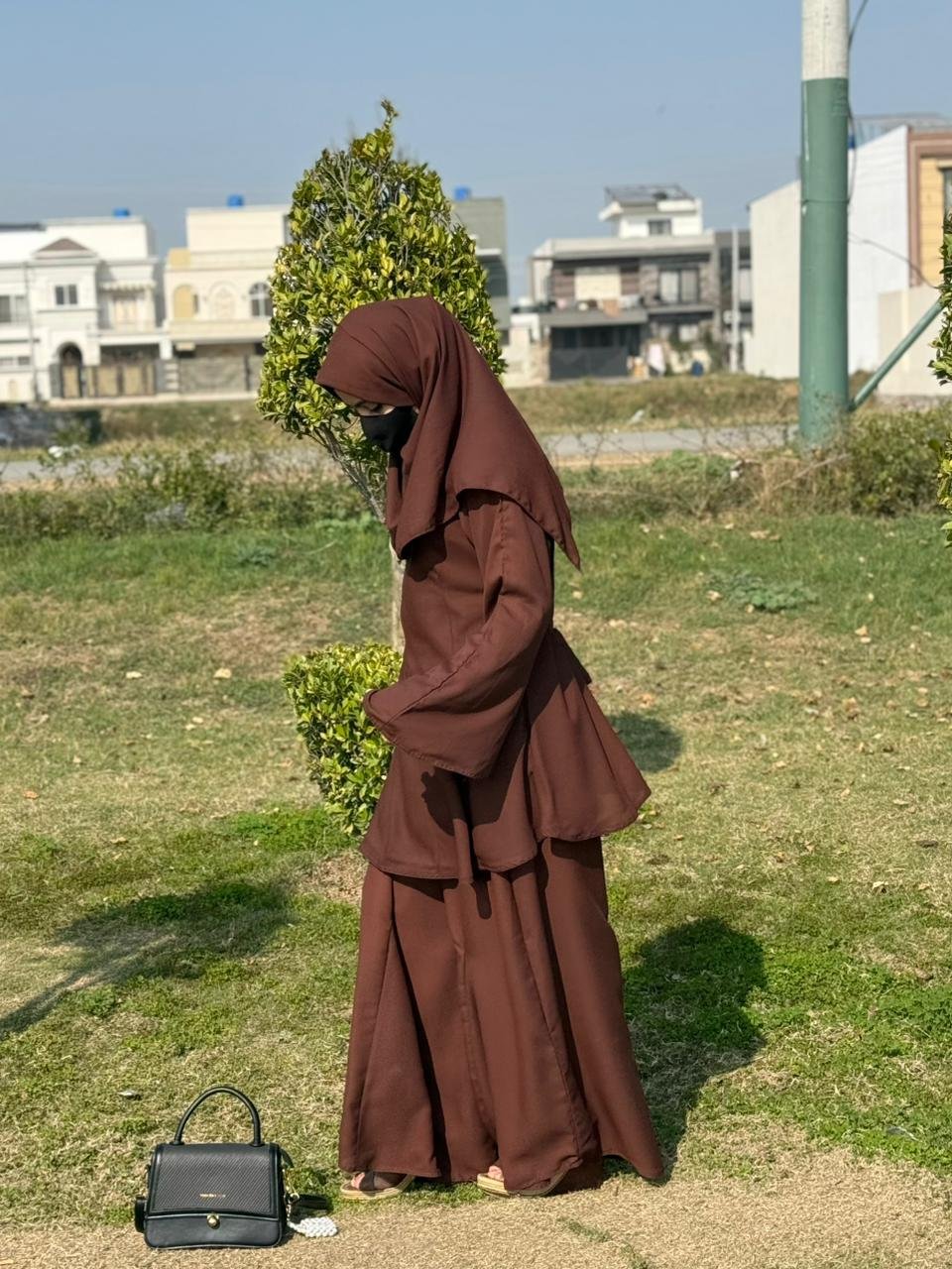 Ayzal Chocolate Brown Co-ord Set