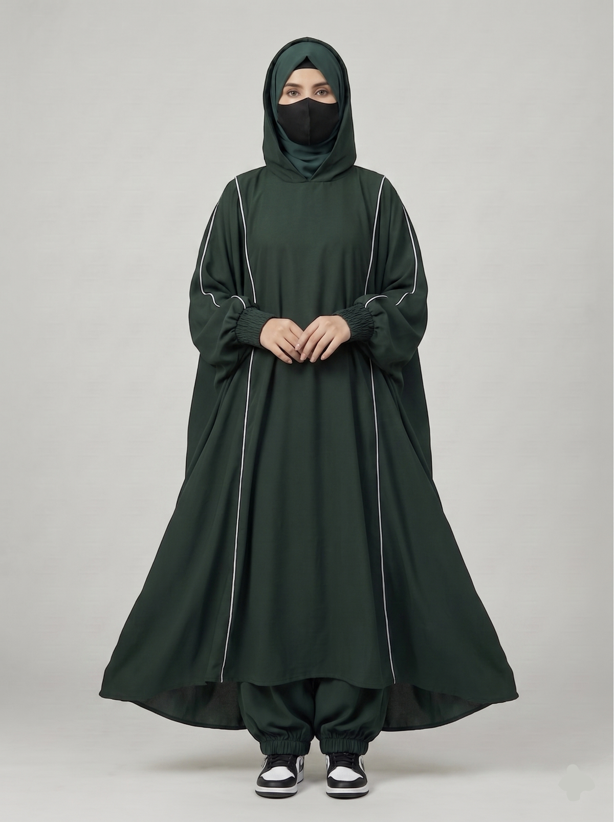 Full Set Modest Gym Abaya & Trouser